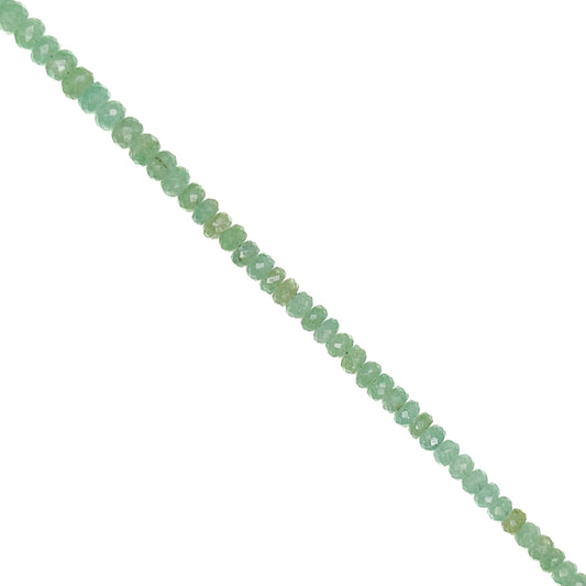 Colombian Emerald Graduated Faceted Bead - 8" Strand-The Bead Gallery Honolulu