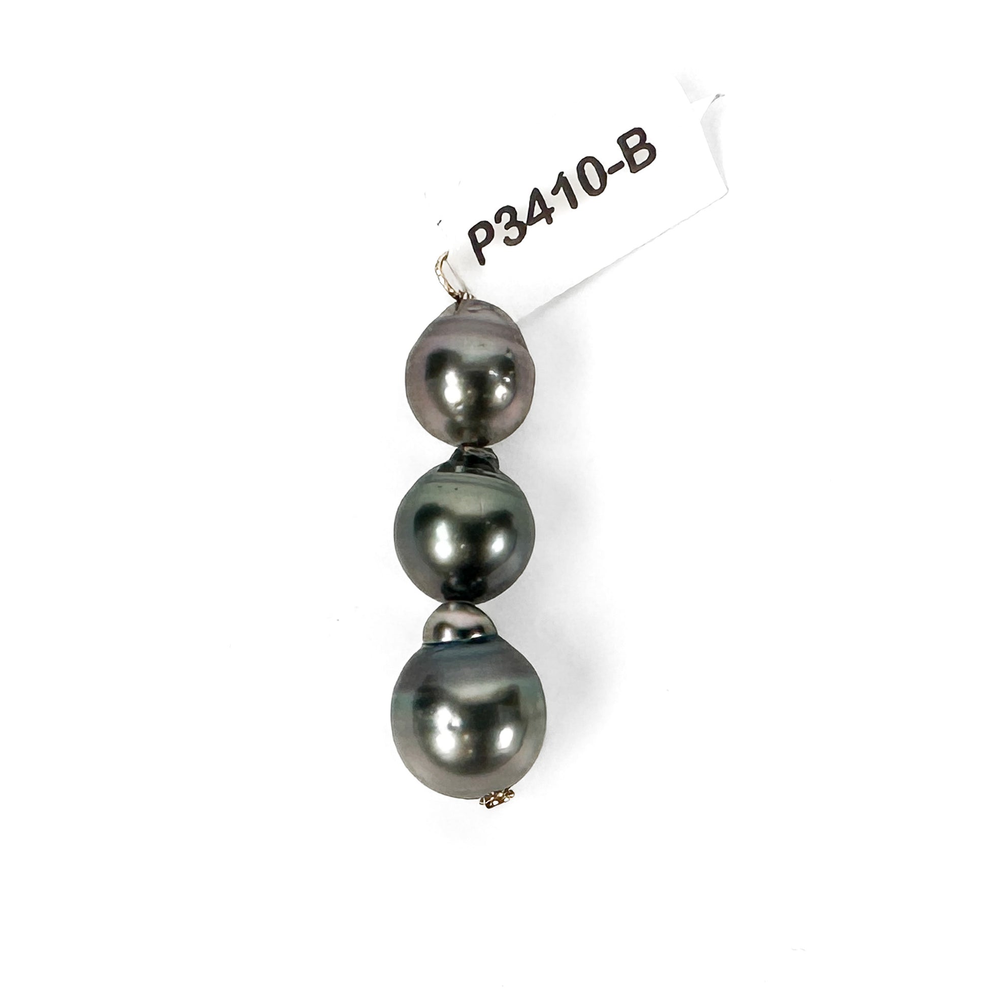 Tahitian Pearl 3-Piece Baroque Set - (1 pc/P3410)-The Bead Gallery Honolulu
