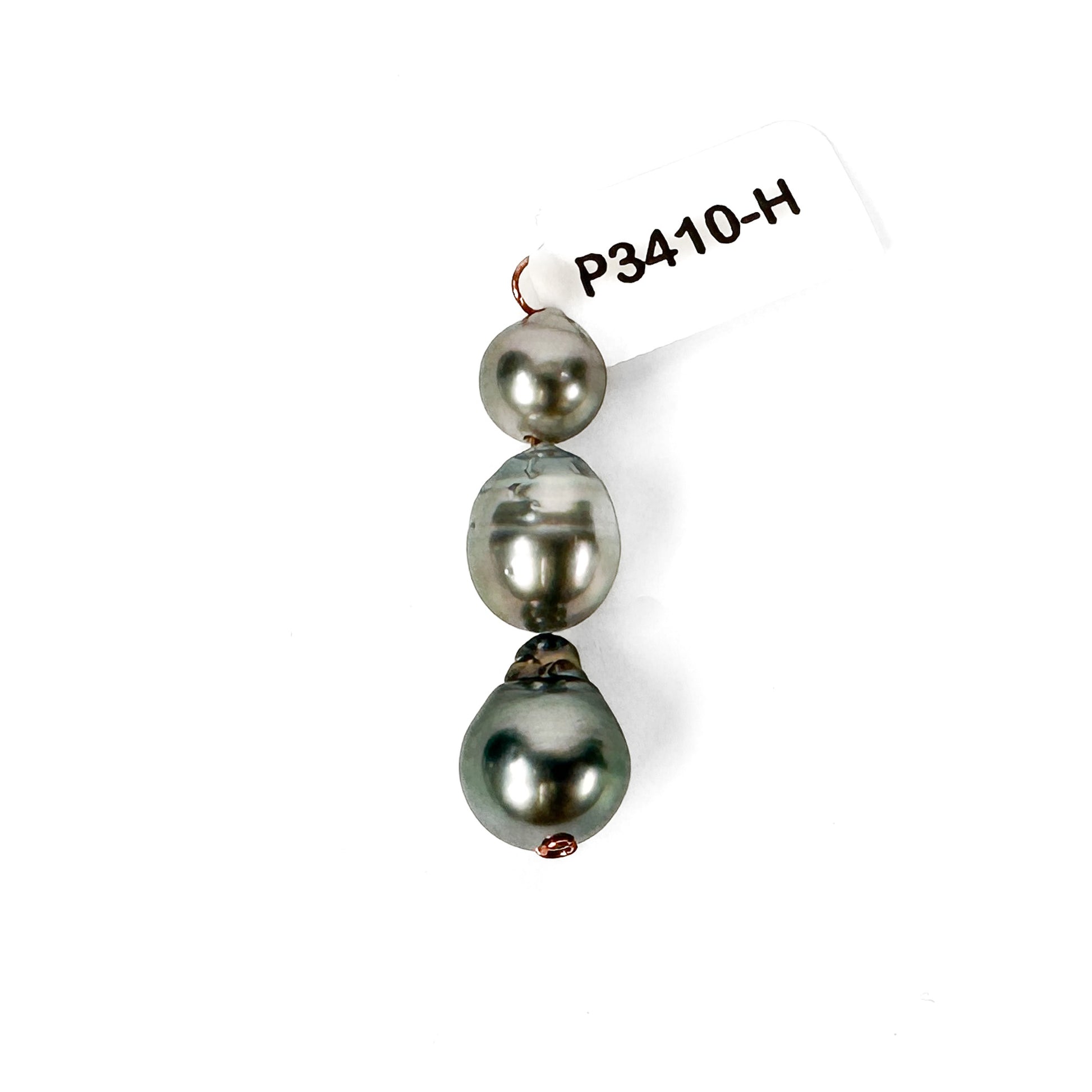 Tahitian Pearl 3-Piece Baroque Set - (1 pc/P3410)-The Bead Gallery Honolulu