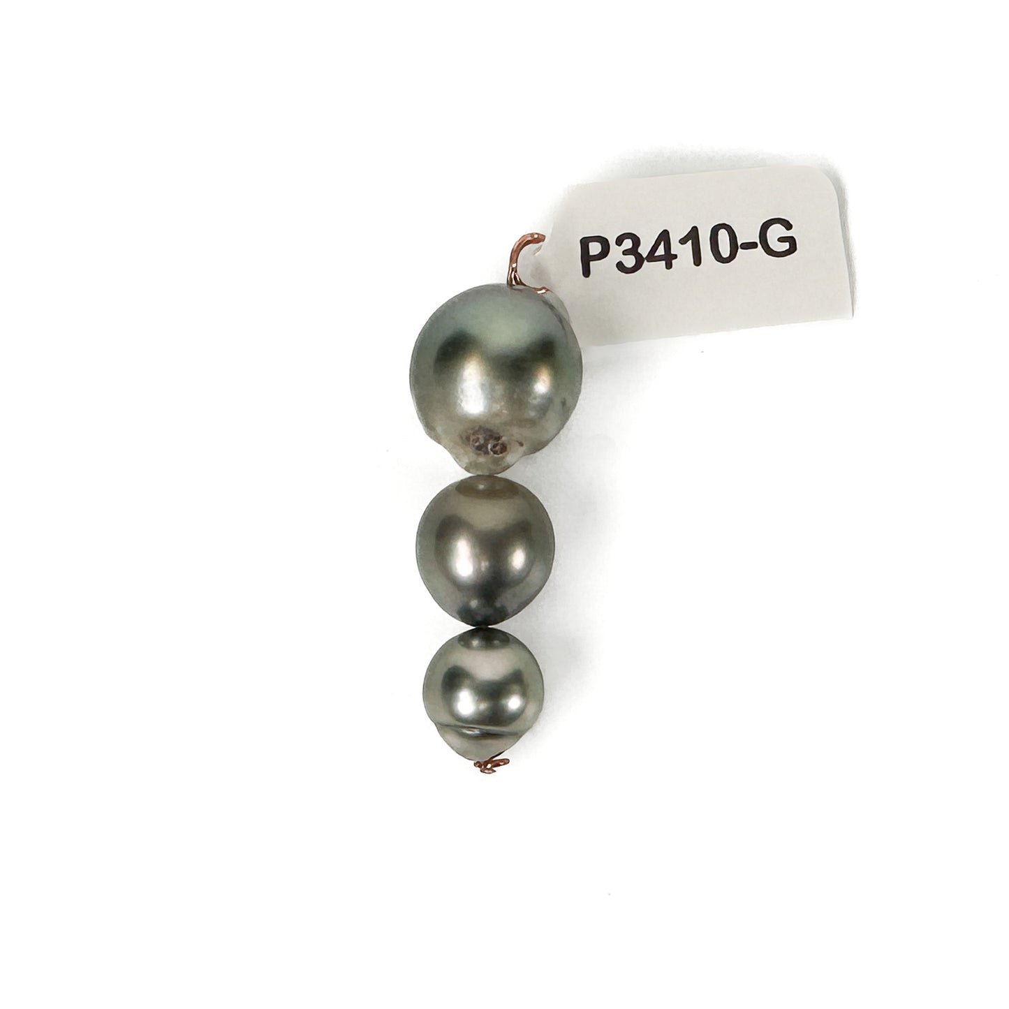 Tahitian Pearl 3-Piece Baroque Set - (1 pc/P3410)-The Bead Gallery Honolulu