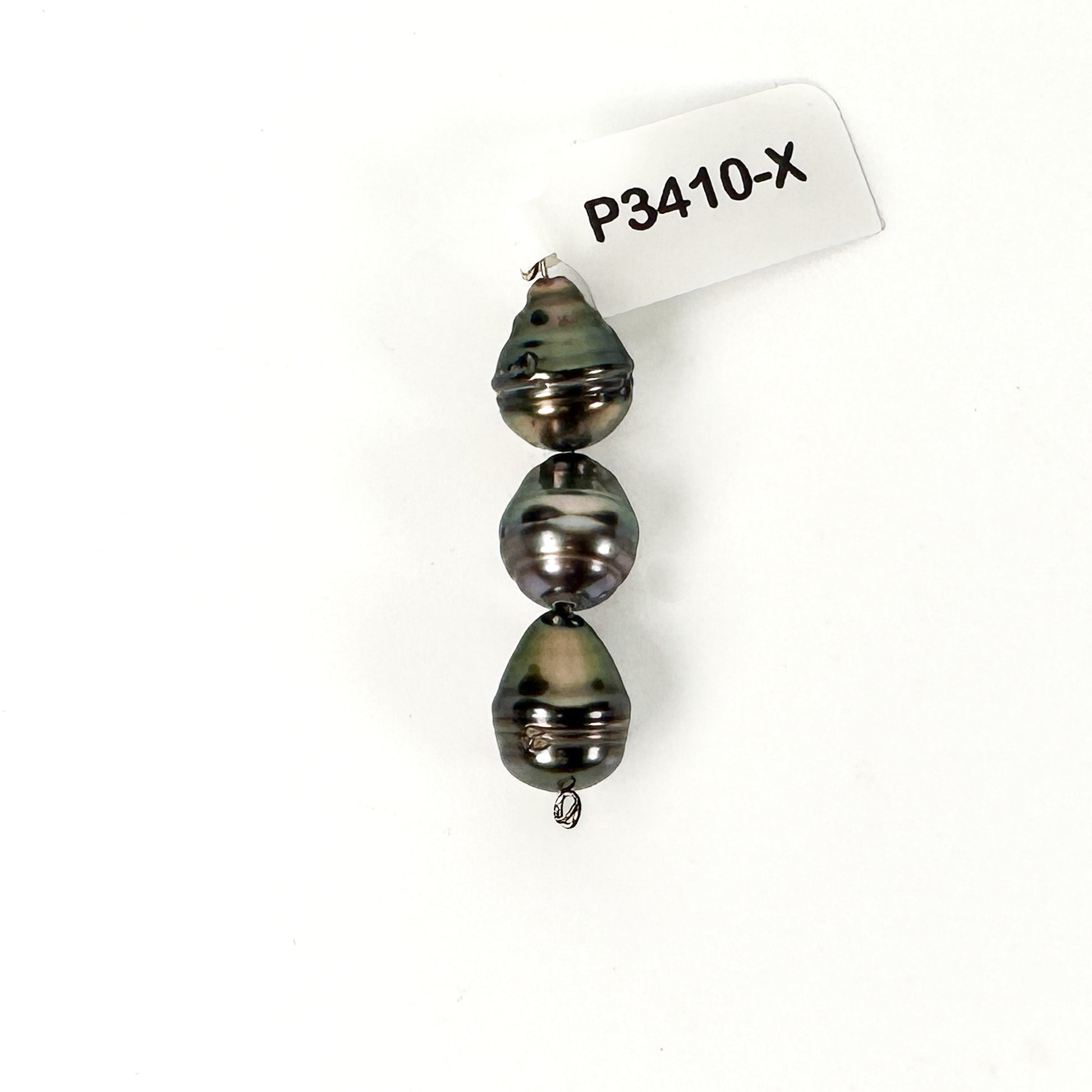 Tahitian Pearl 3-Piece Baroque Set - (1 pc/P3410)-The Bead Gallery Honolulu