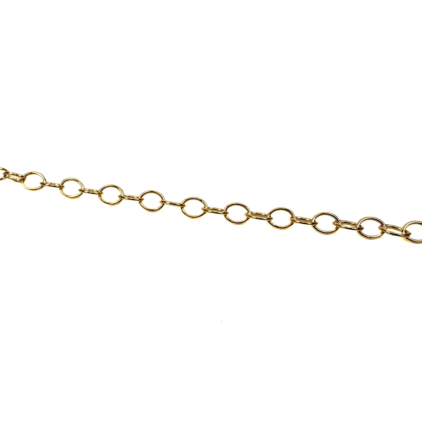 Small Fluffy Cable Chain - Silver | Gold (1 inch/CH106)