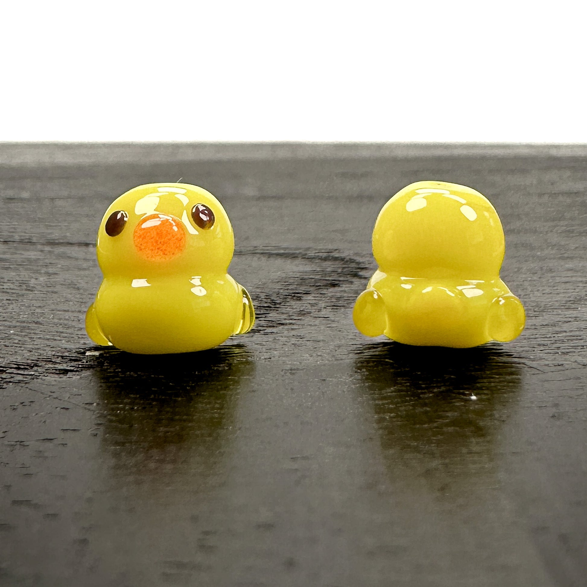 Chibi Handmade Glass Beads - Duck (2 Colors Available) - 1 pc.-The Bead Gallery Honolulu