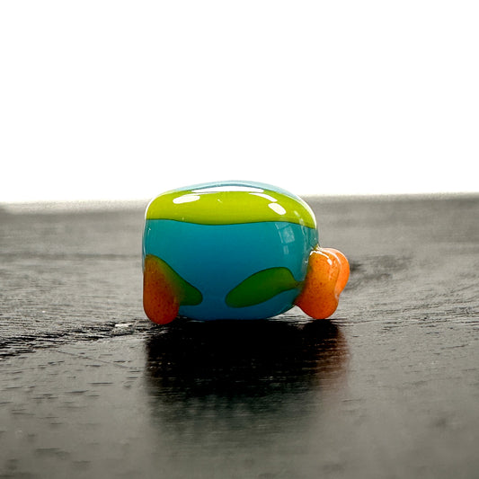 Chibi Handmade Glass Beads - Colorful Sea Slug-The Bead Gallery Honolulu