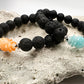 Pineapple Focal w/ Lava Beads Bracelet Kit - (2 Colors)-The Bead Gallery Honolulu