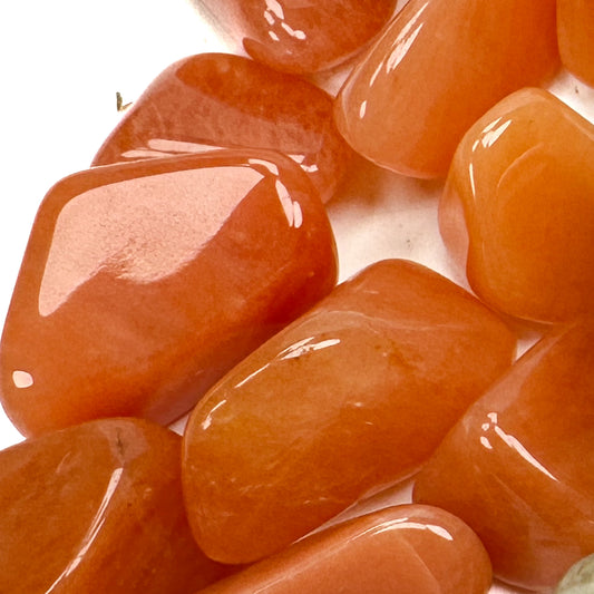 Peach Quartz Tumbled Pocket Stone Specimen - 1 pc.-The Bead Gallery Honolulu