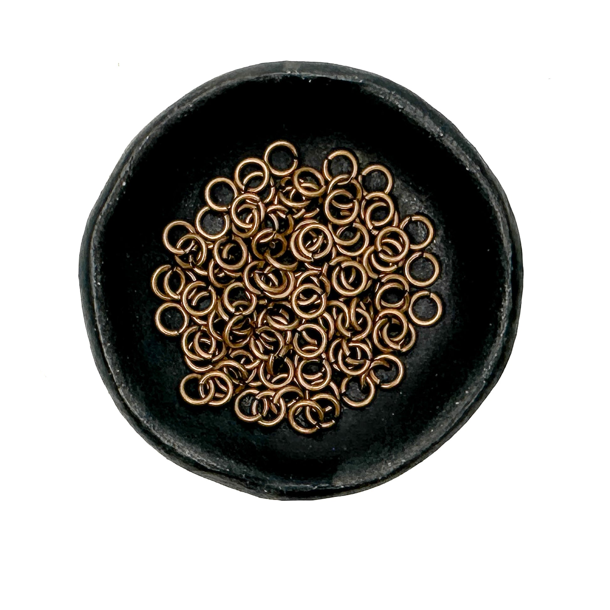 6.5mm Oval Jump Ring (4 Metal Options) - 50 pcs.