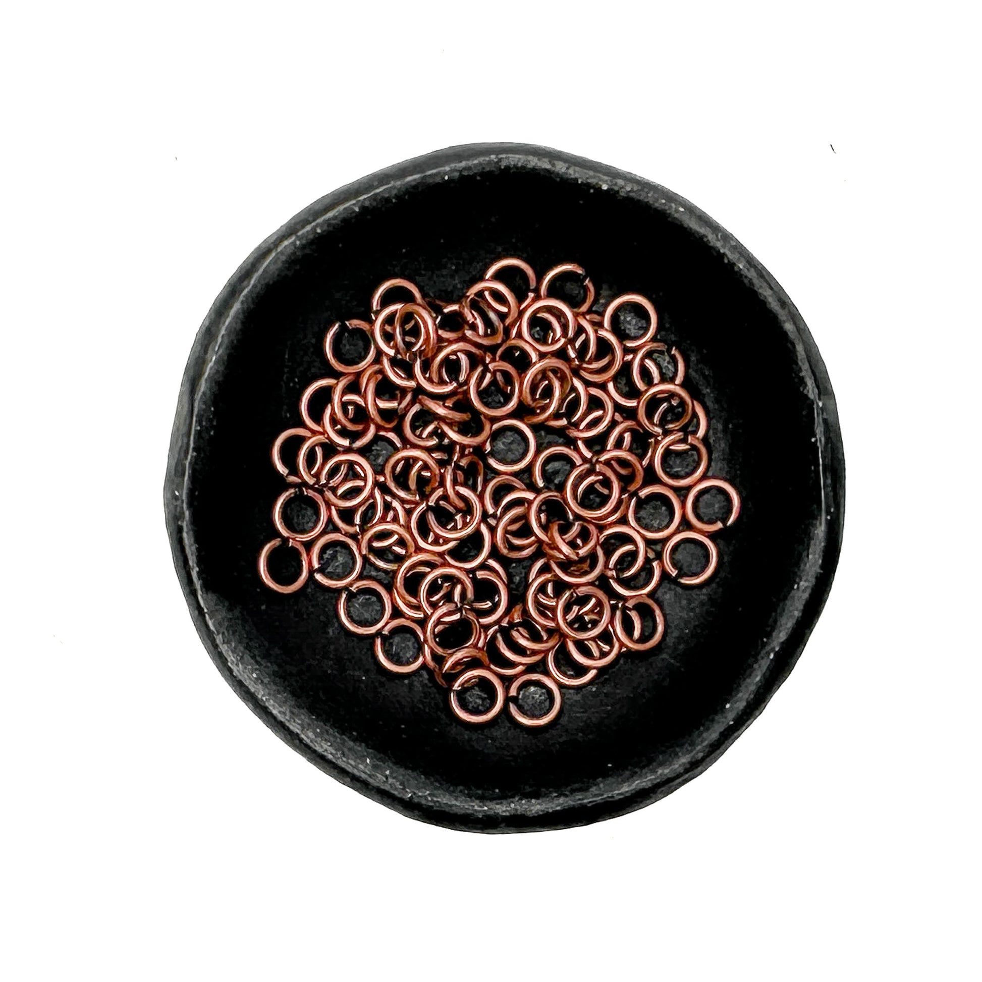 5mm, 18 Gauge Open Base Metal Jump Ring (6 Metal Options)-The Bead Gallery Honolulu