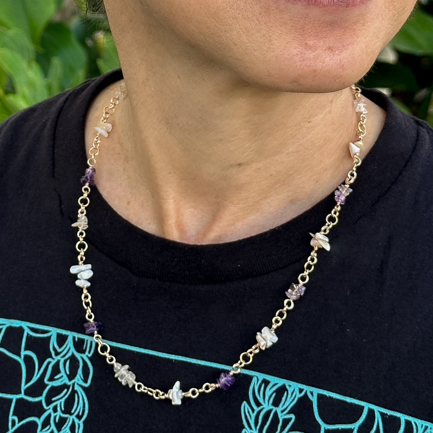 Purple Rain Tiny Gems Bead Mix - 5 bags (MIX013)