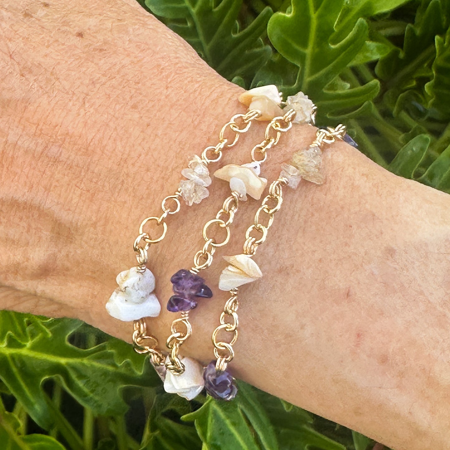 Purple Rain Tiny Gems Bead Mix - 5 bags (MIX013)