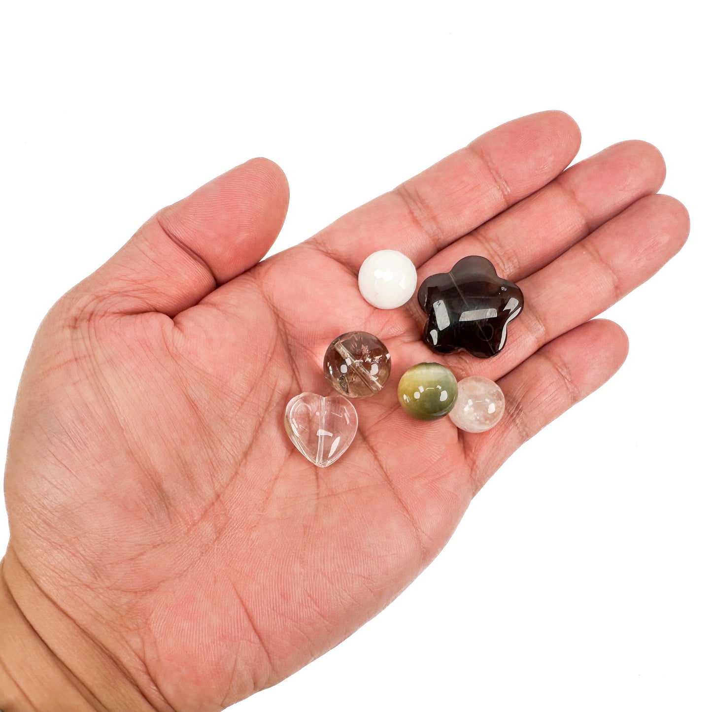 FOCUS: Gemstone Focal Bead Sets That Rock! - 6 pcs. (KT199)