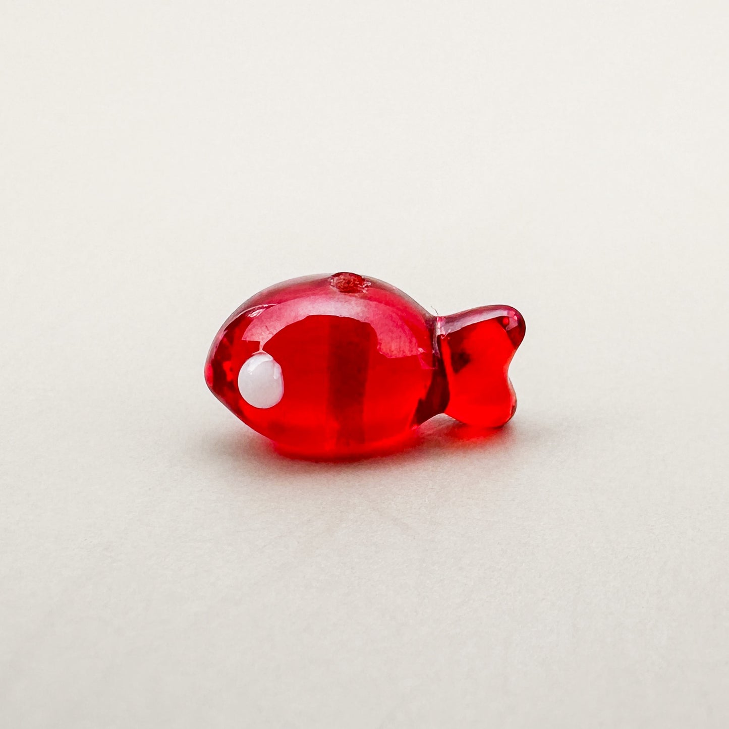 Chibi Handmade Glass Beads Fish (2 Color Options) - 1 pc. (LB178)