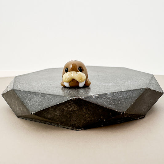 Chibi Handmade Glass Beads - Walrus
