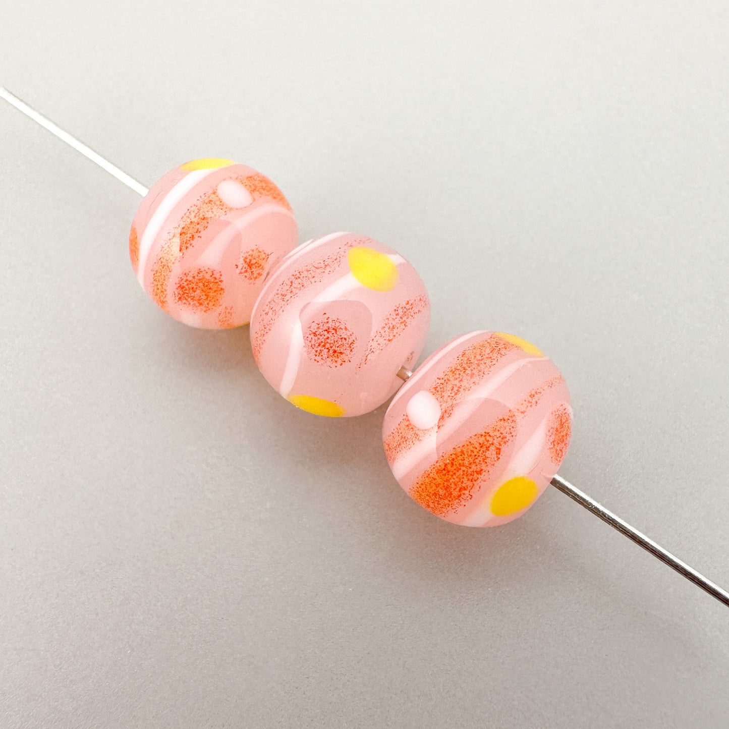 Chibi Handmade Glass Beads - Water Balloon Ball (5 Colors) (LB064)