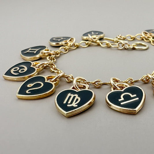 Zodiac Hearts Bracelet Kit - 1 set (KT413)