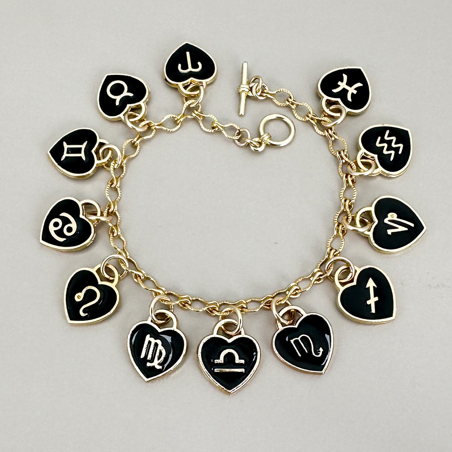 Zodiac Hearts Bracelet Kit - 1 set (KT413)