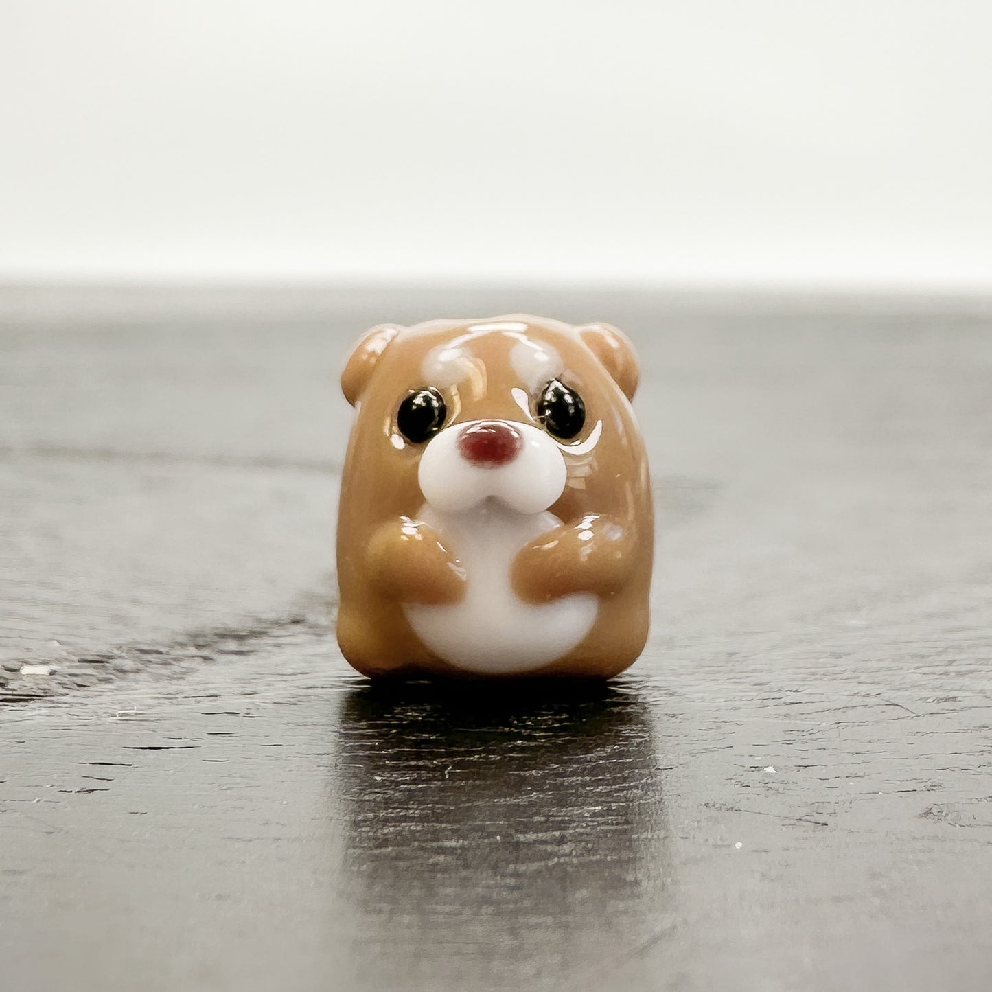 Chibi Handmade Glass Beads - Otter - 1 pc.-The Bead Gallery Honolulu