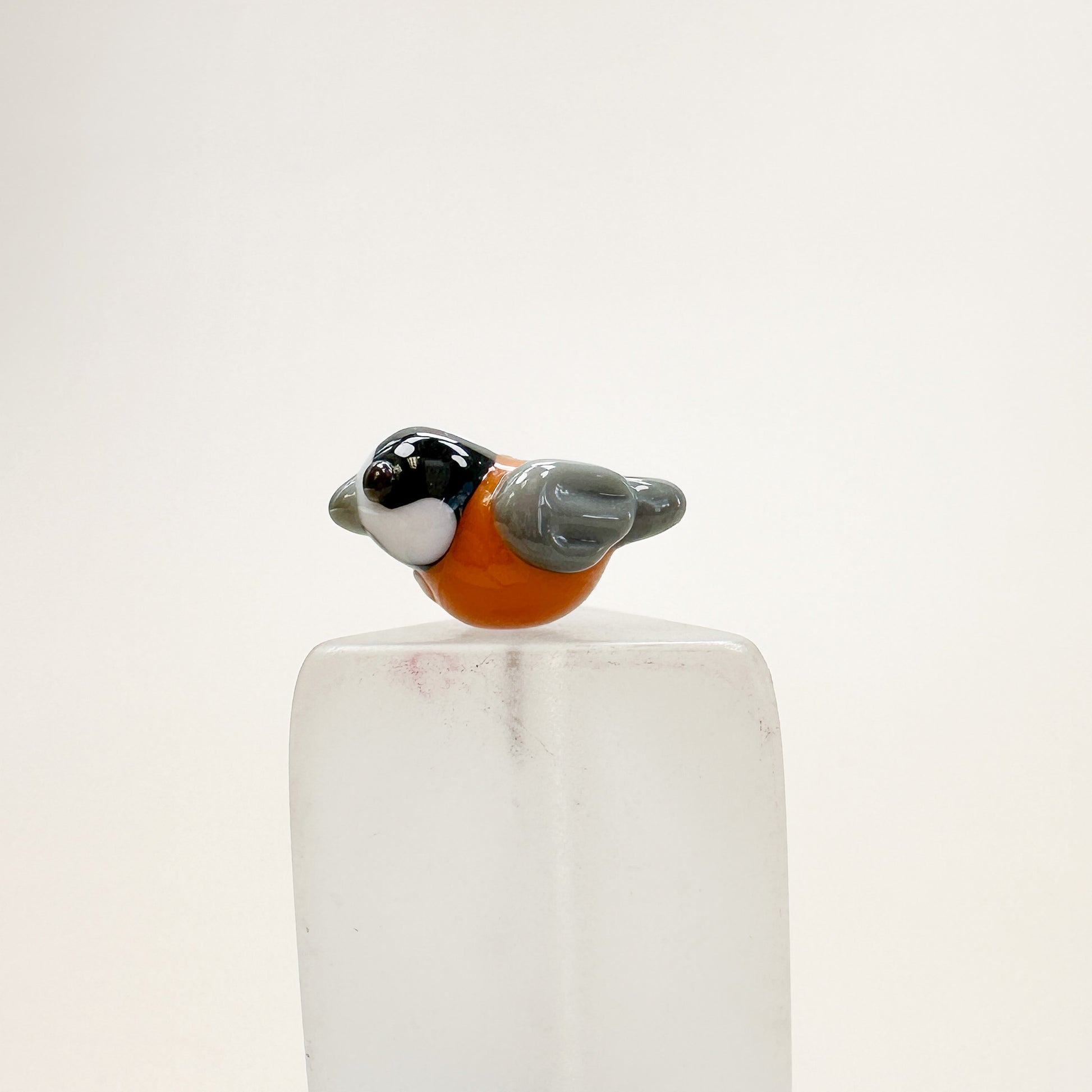 Chibi Handmade Glass Beads - Bird Shape Varied Tit-The Bead Gallery Honolulu