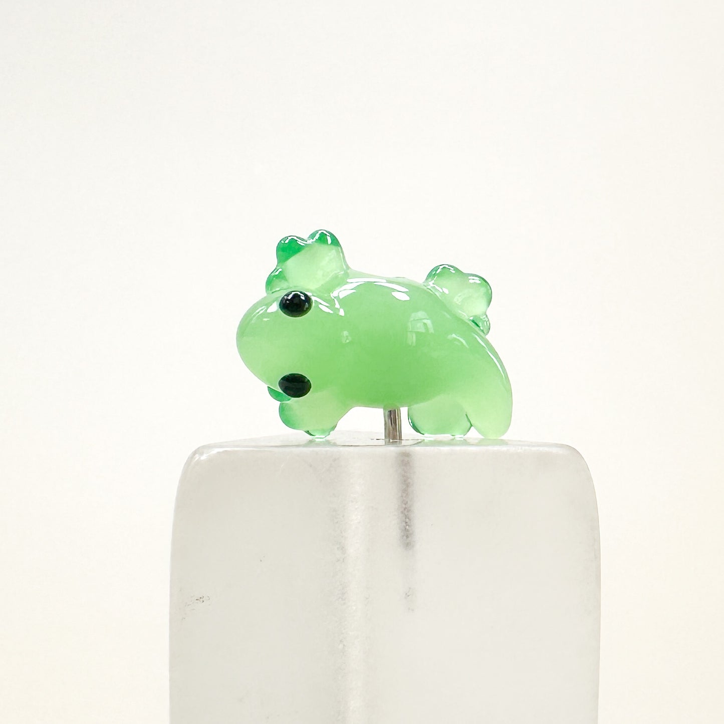Chibi Handmade Glass Beads - Gecko-The Bead Gallery Honolulu