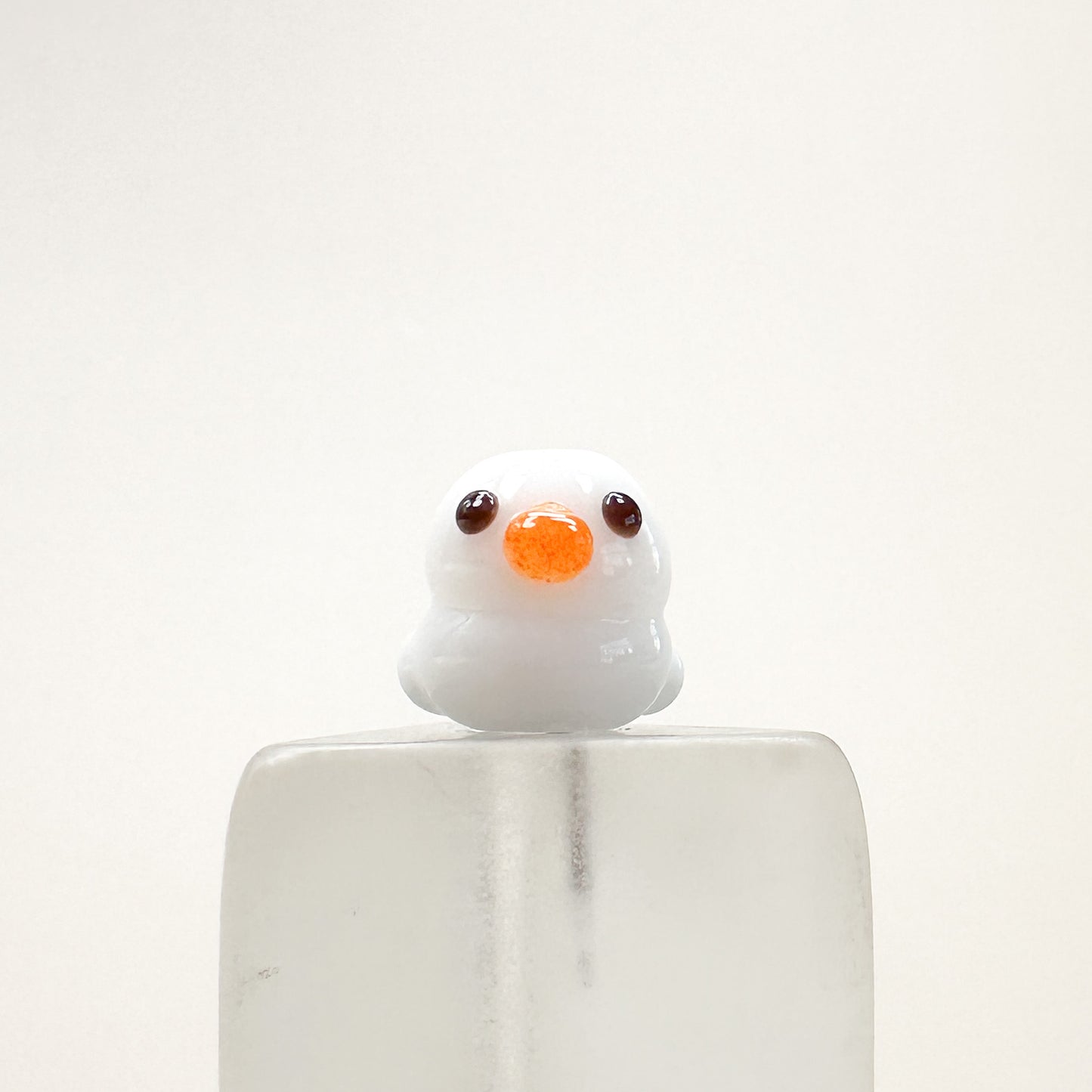 Chibi Handmade Glass Beads - Duck (2 Color Options) - 1 pc.-The Bead Gallery Honolulu