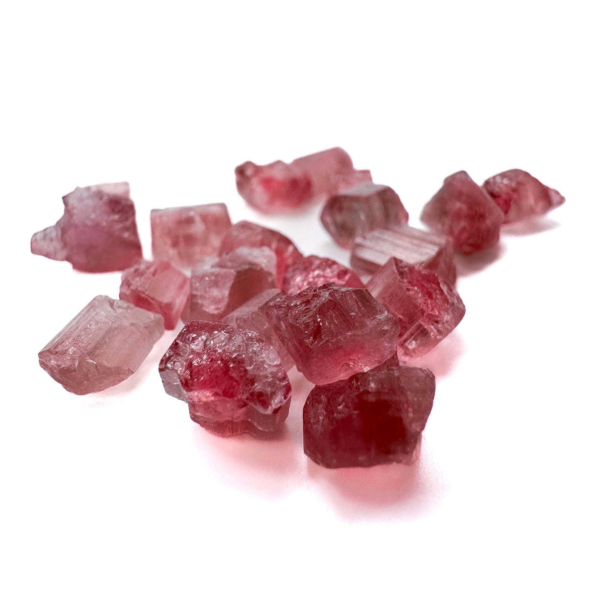Natural Pink Rubellite Tourmaline Raw Crystal Specimen (3 Options) - 1 pc.-The Bead Gallery Honolulu