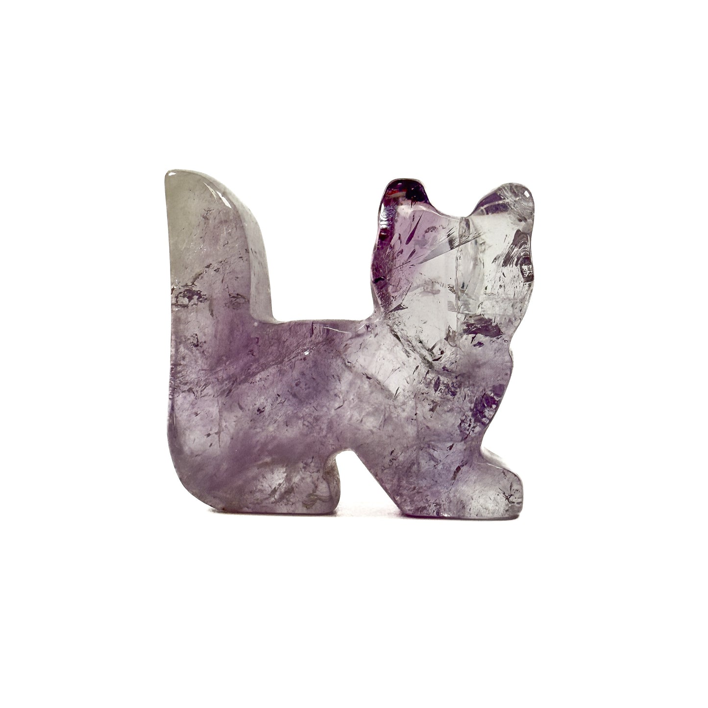 Kitty Gemstone Figurine - 1 pc.(P2119)-The Bead Gallery Honolulu