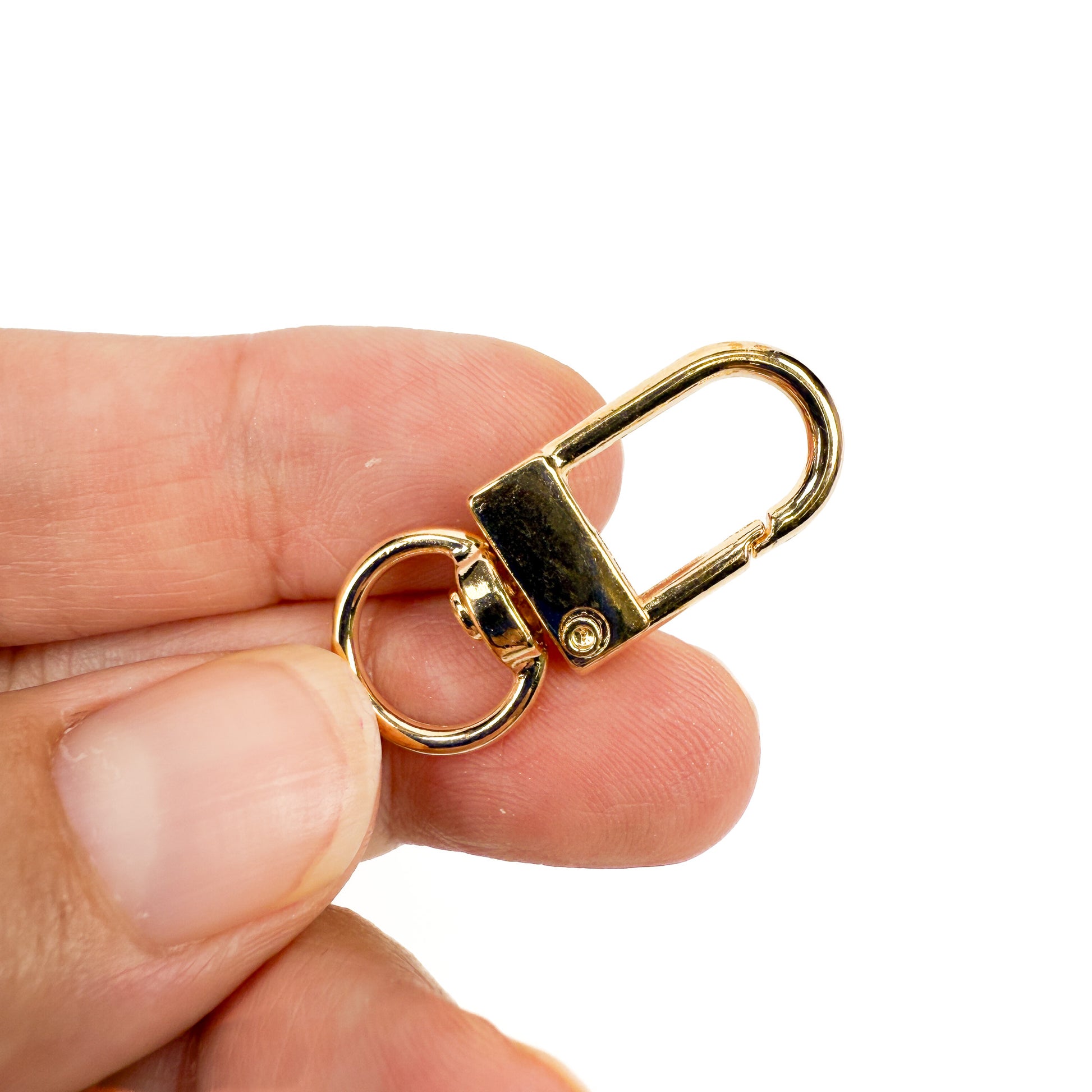 Trigger Clasp 32mm Gold Plated Zinc Alloy Swivel Lobster (1 pc/C171)-The Bead Gallery Honolulu