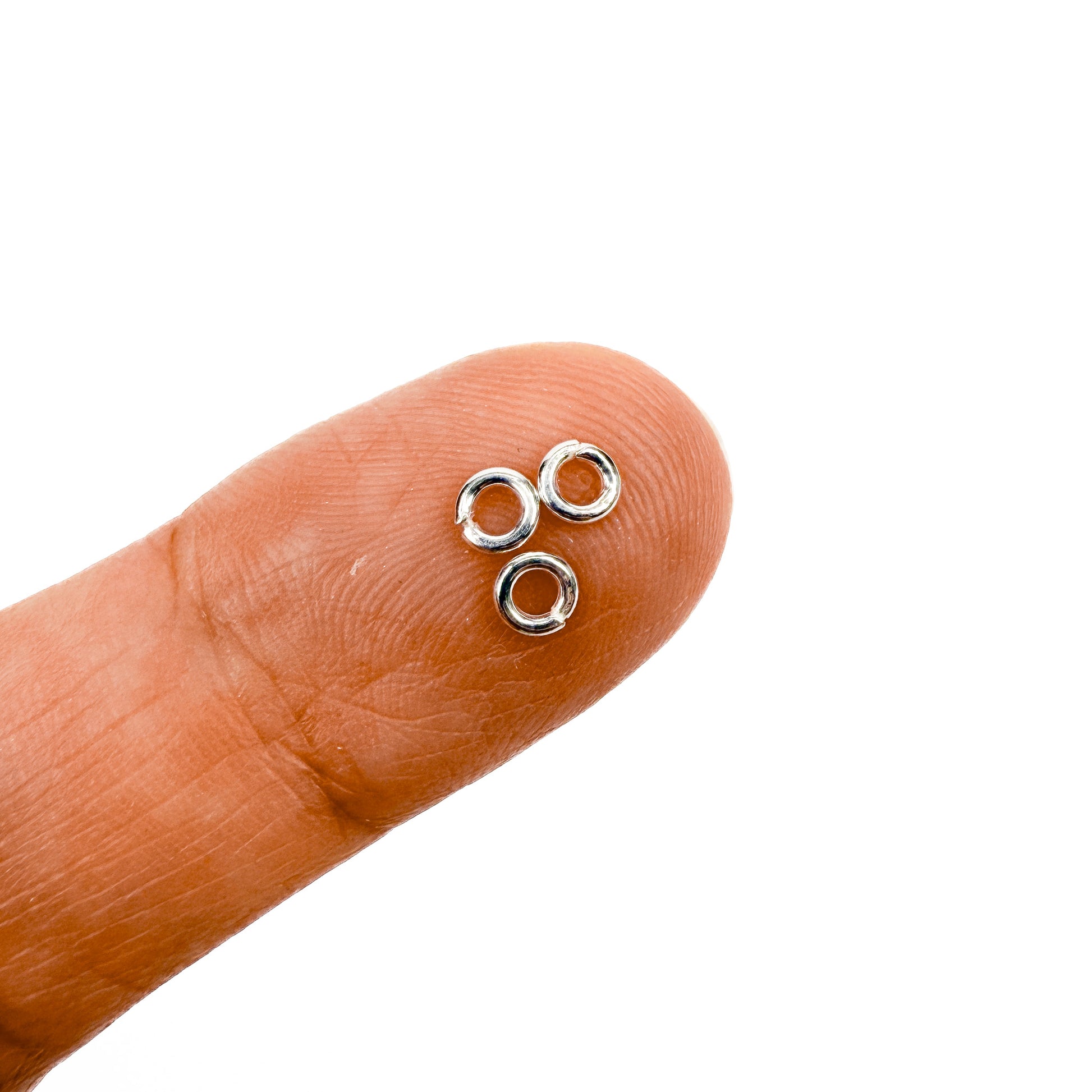 Jump Ring Closed 3.5mm 20ga. Sterling Silver (10 pc/S2-20)-The Bead Gallery Honolulu