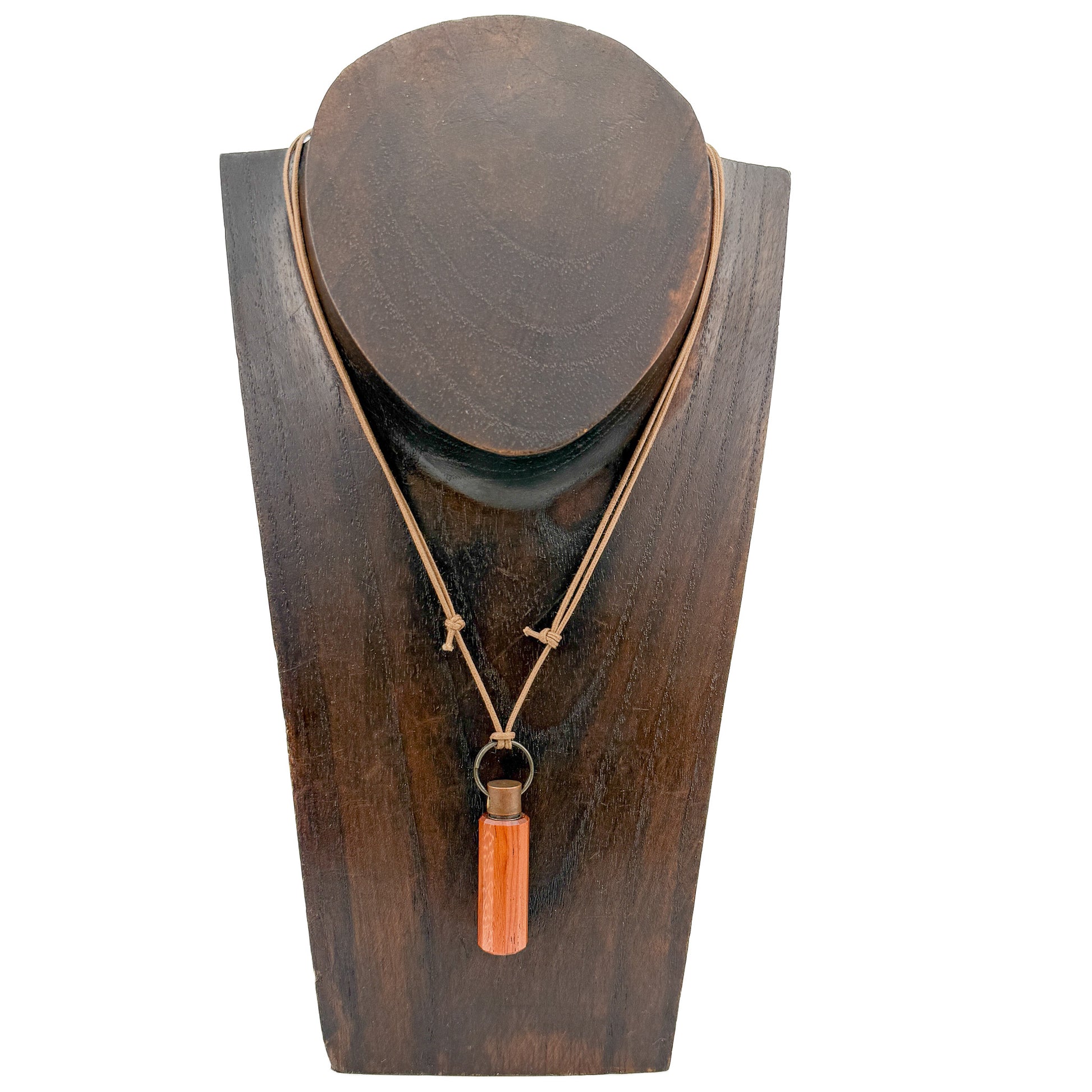 LABOR DAY SALE: Aromatherapy Wood Pendant (1 pc/J345)-The Bead Gallery Honolulu