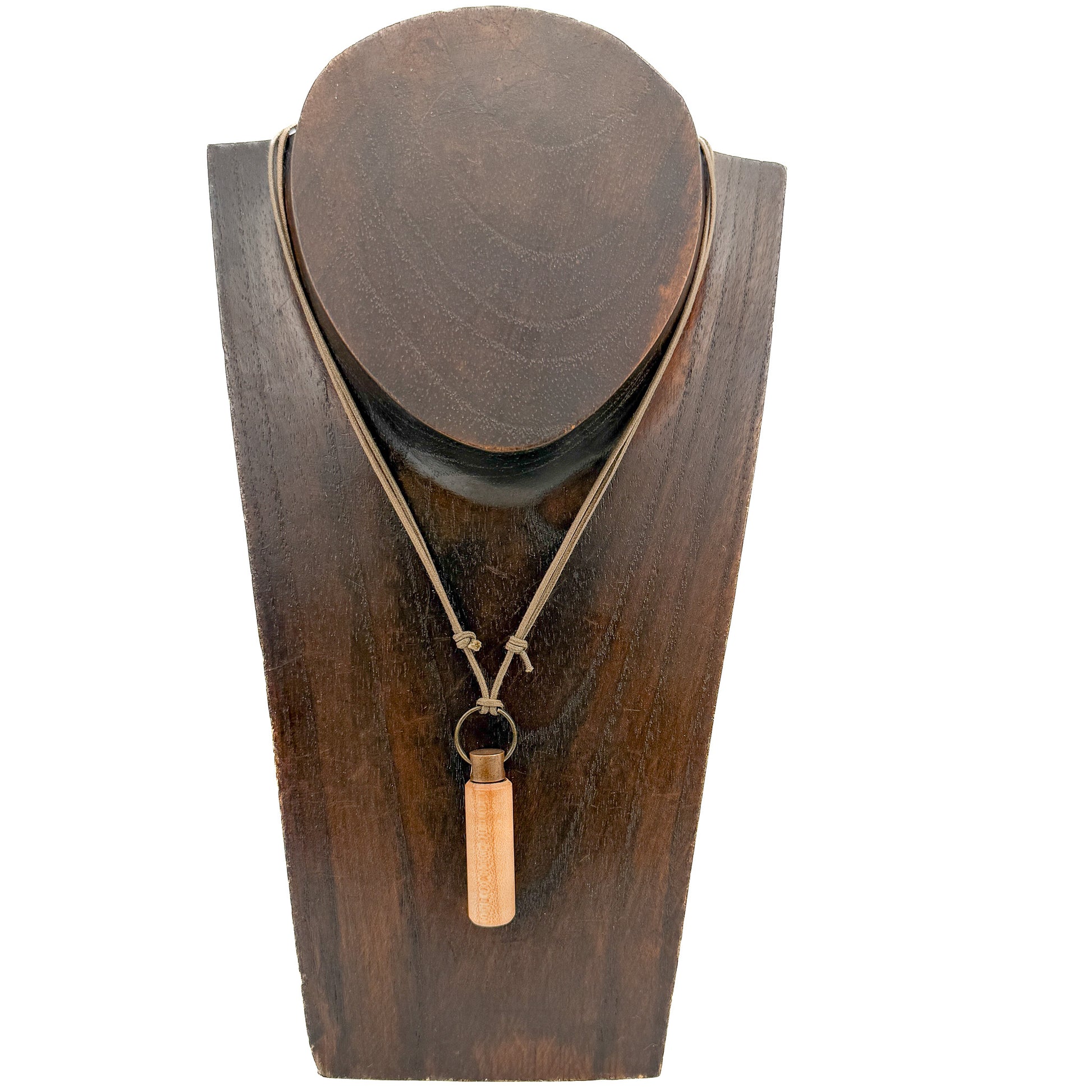 LABOR DAY SALE: Aromatherapy Wood Pendant (1 pc/J345)-The Bead Gallery Honolulu