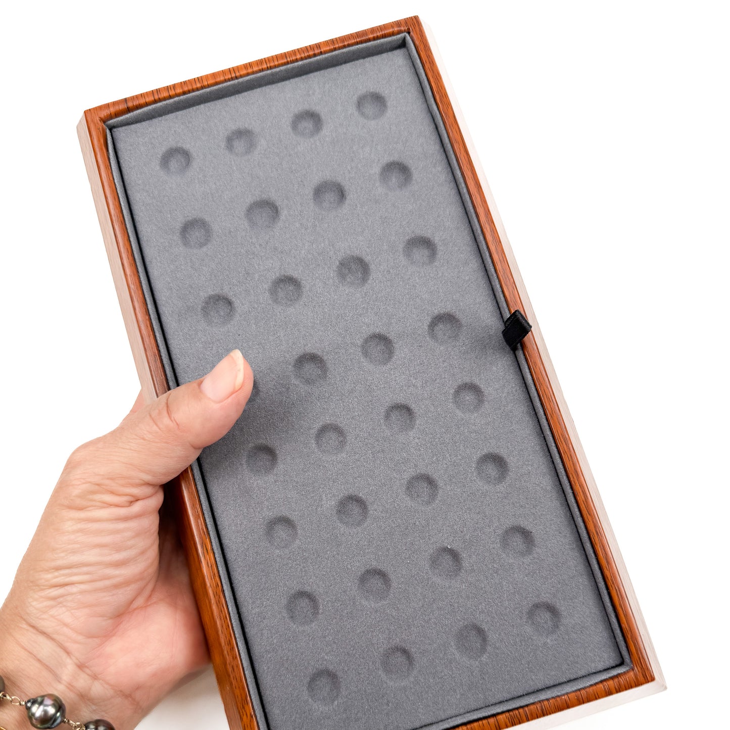 LABOR DAY SALE: Wooden Display Tray for Round Beads (1 pc./TLA58)-The Bead Gallery Honolulu