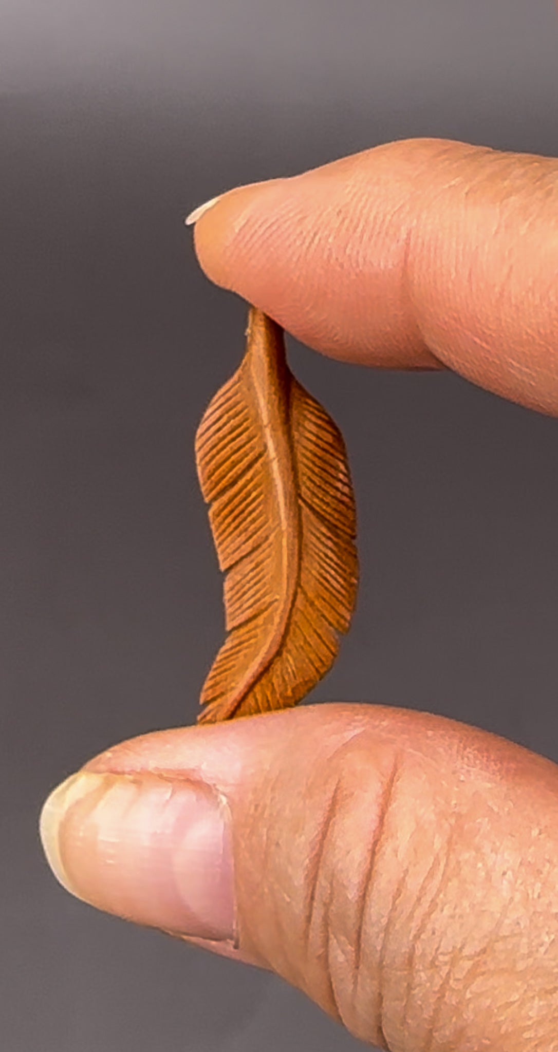 Wing and Feather Pendants - Handcarved & Handpainted Wood from Bali (J267)