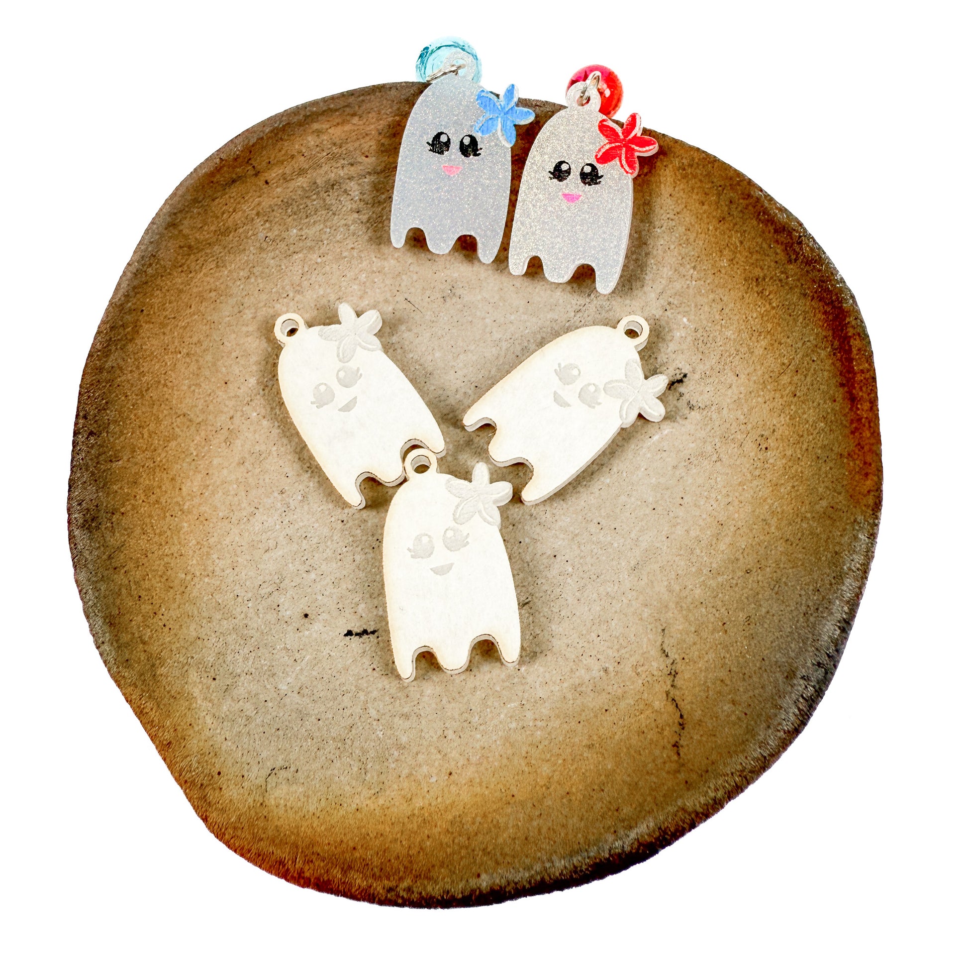 Kim's Acrylic Holiday Halloween Charms - 1 pc. (KIM1)-The Bead Gallery Honolulu