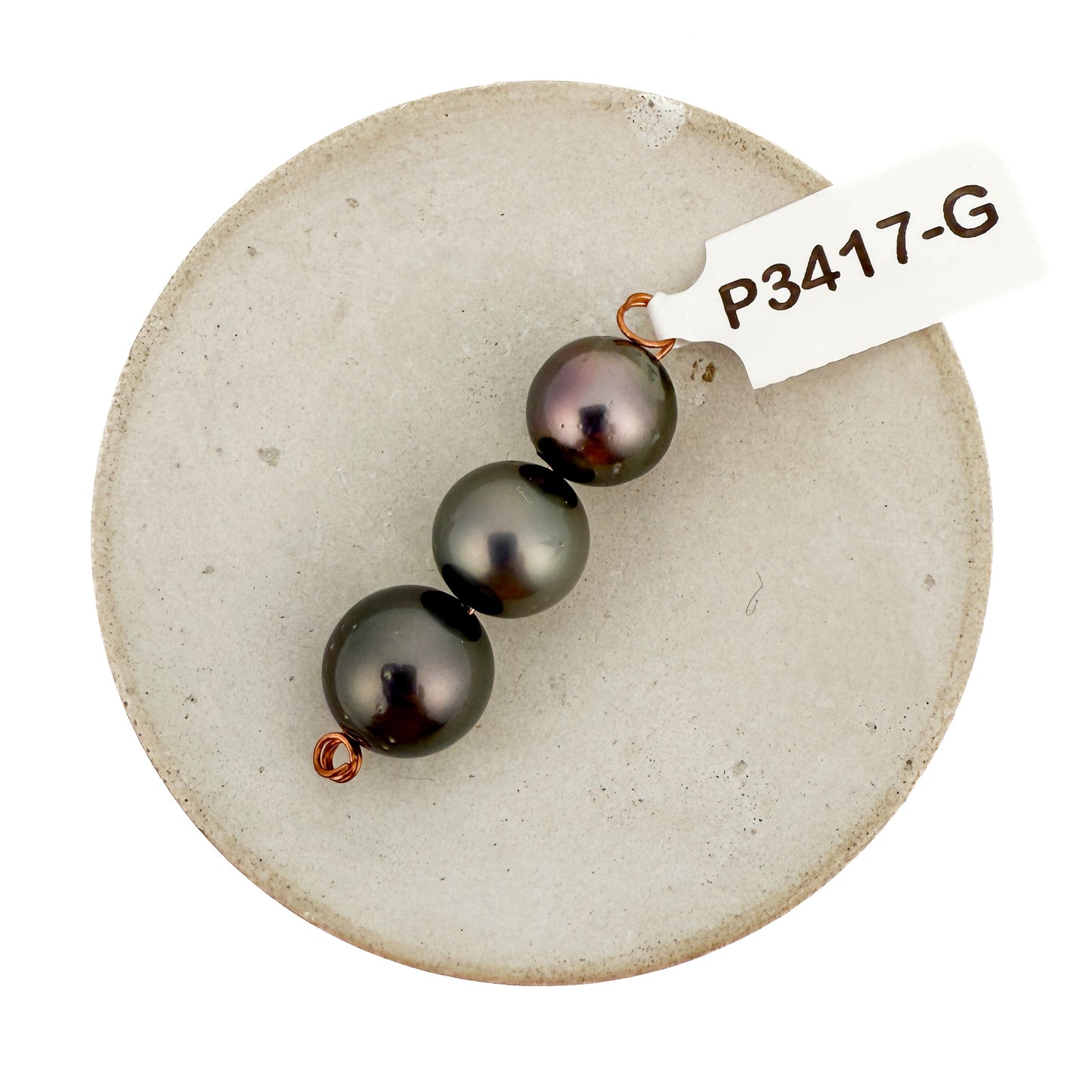 Tahitian Pearl 3-Piece Sets - (1 pc/P3417)