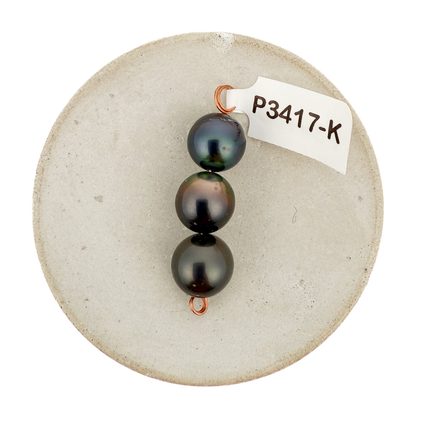 Tahitian Pearl 3-Piece Sets - (1 pc/P3417)