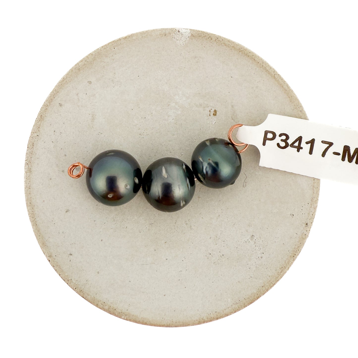 Tahitian Pearl 3-Piece Sets - (1 pc/P3417)