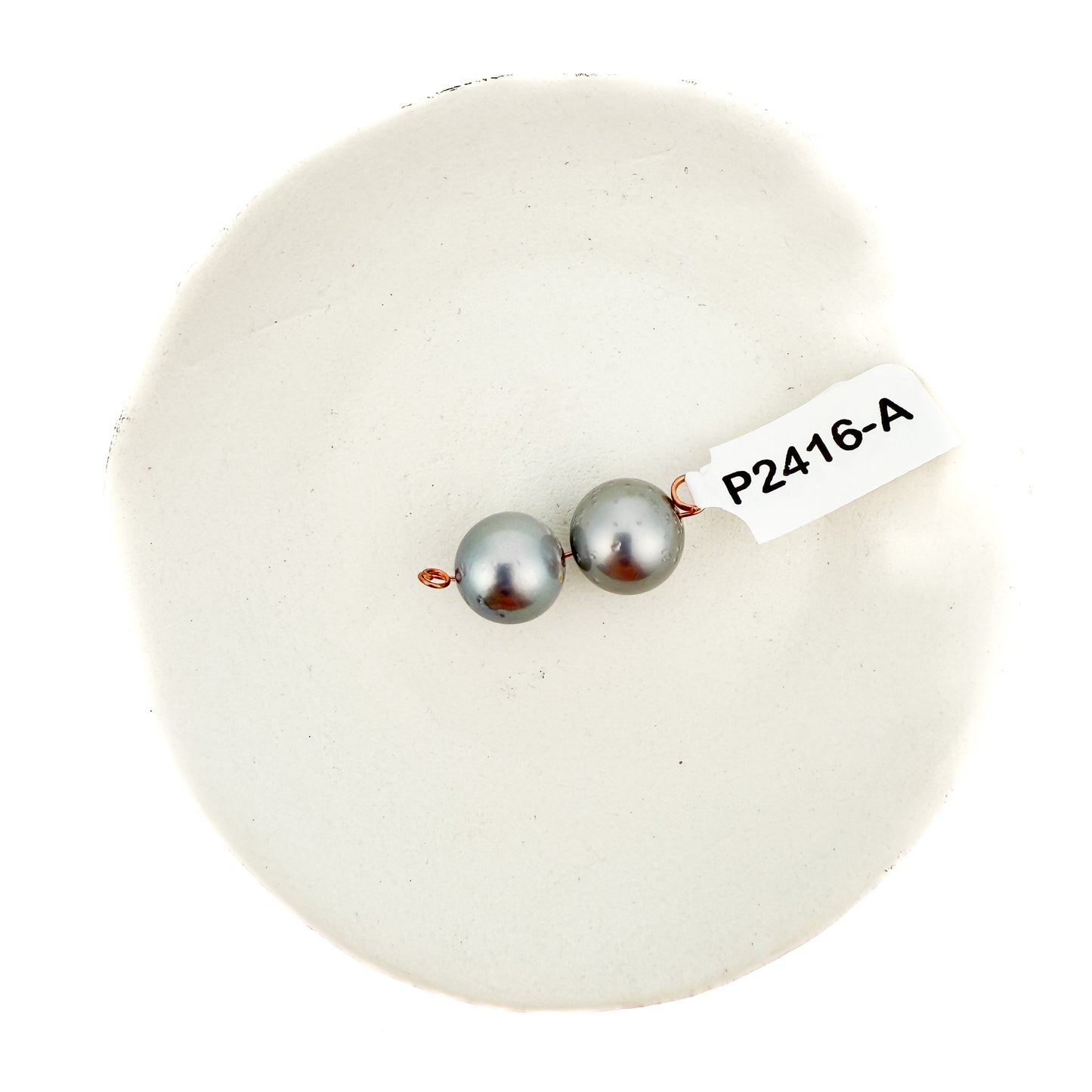 Tahitian Pearl 2-Piece Set (1 set/P2416)