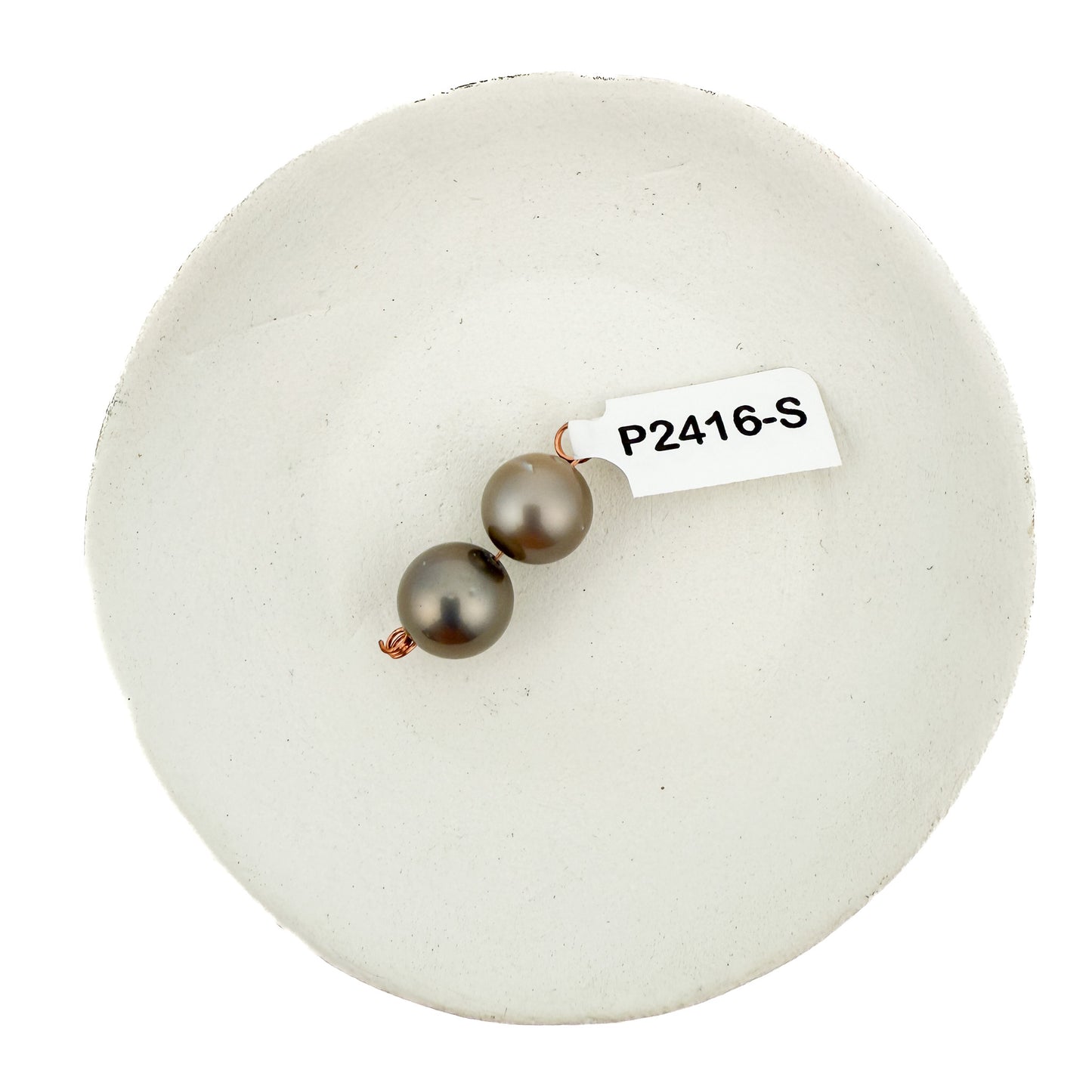 Tahitian Pearl 2-Piece Set (1 set/P2416)