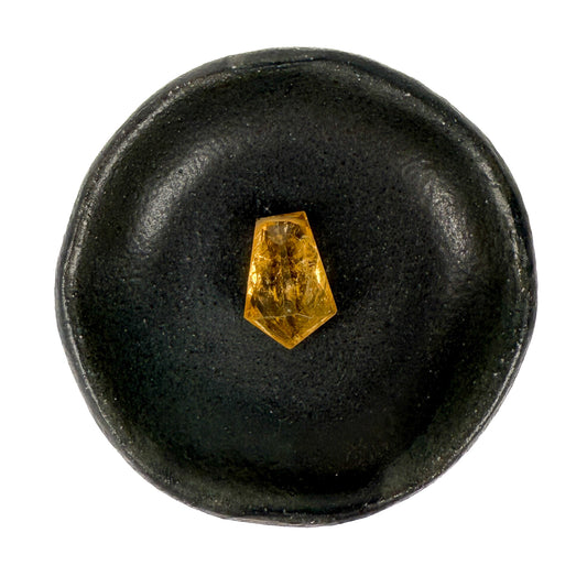 Citrine Faceted Side Drilled Pendant (1 pc/P3421)-The Bead Gallery Honolulu