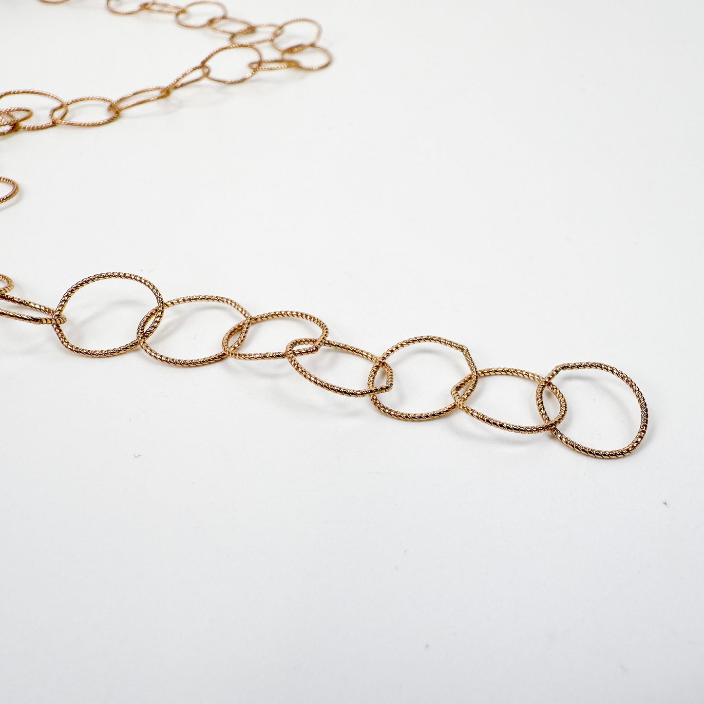 Ruffled Bubble Chain Gold Fill - (1 in/CH242)