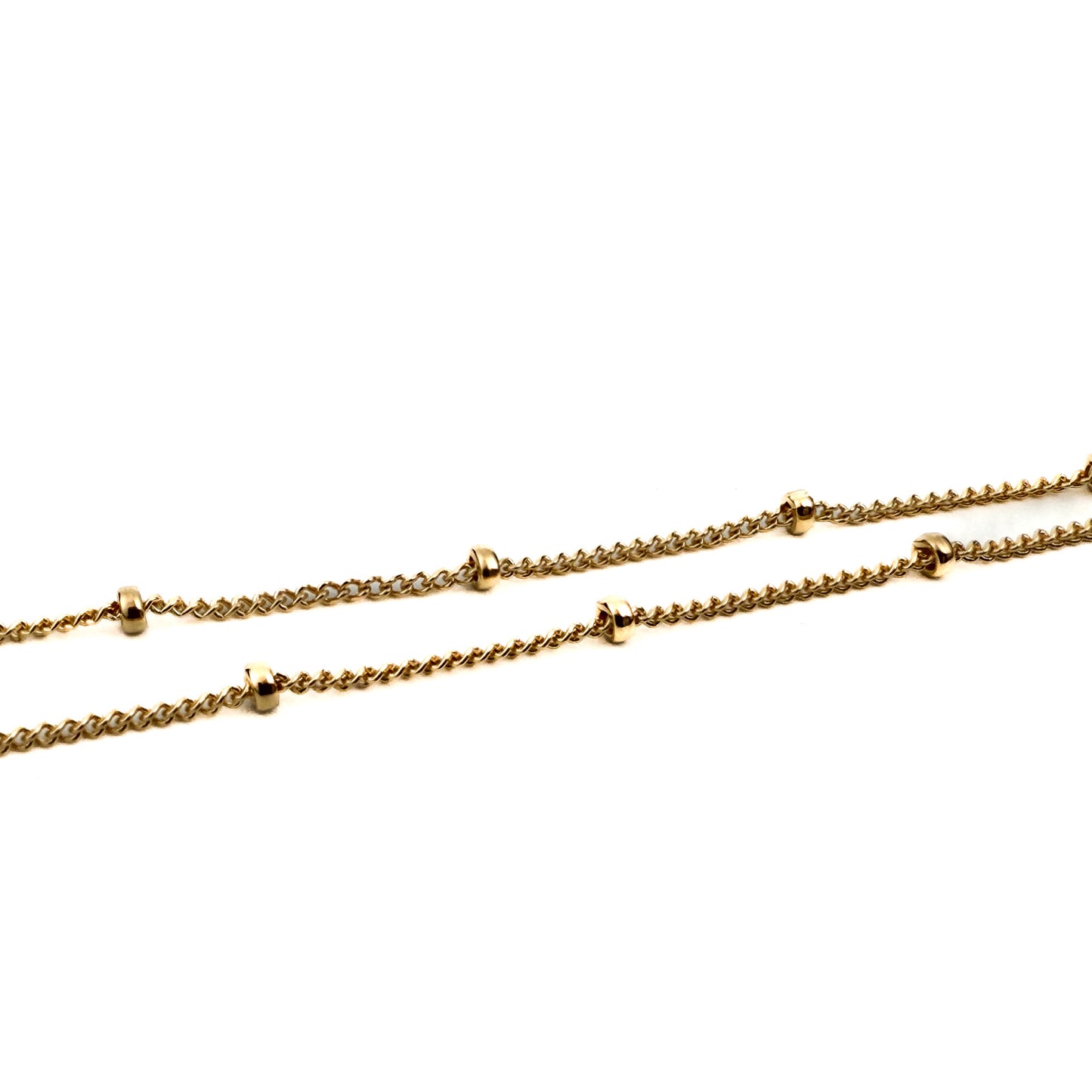 18” Gold Filled Satellite Necklace Chain (M2088)