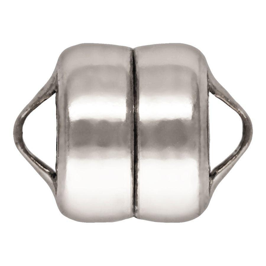 Clasp - 5.5mm Simple Magnet -Silver | Gold - 1 pc. (G811)-The Bead Gallery Honolulu