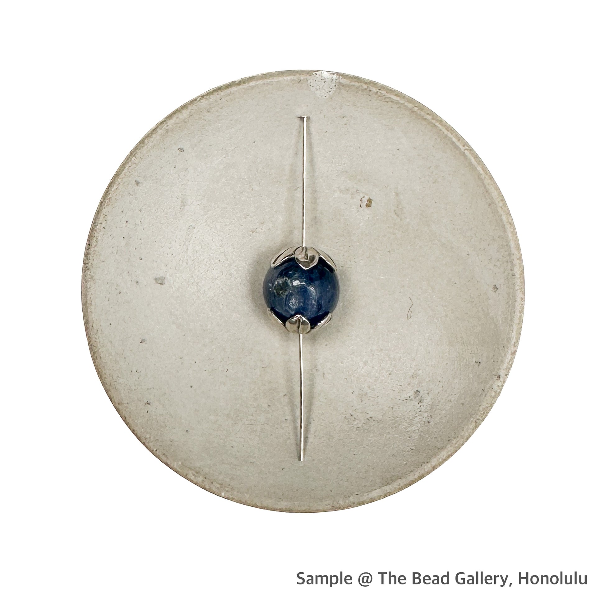 Bead Cap 11.5mm Six-Petal Flower (Sterling Silver) - 1 pc.-The Bead Gallery Honolulu