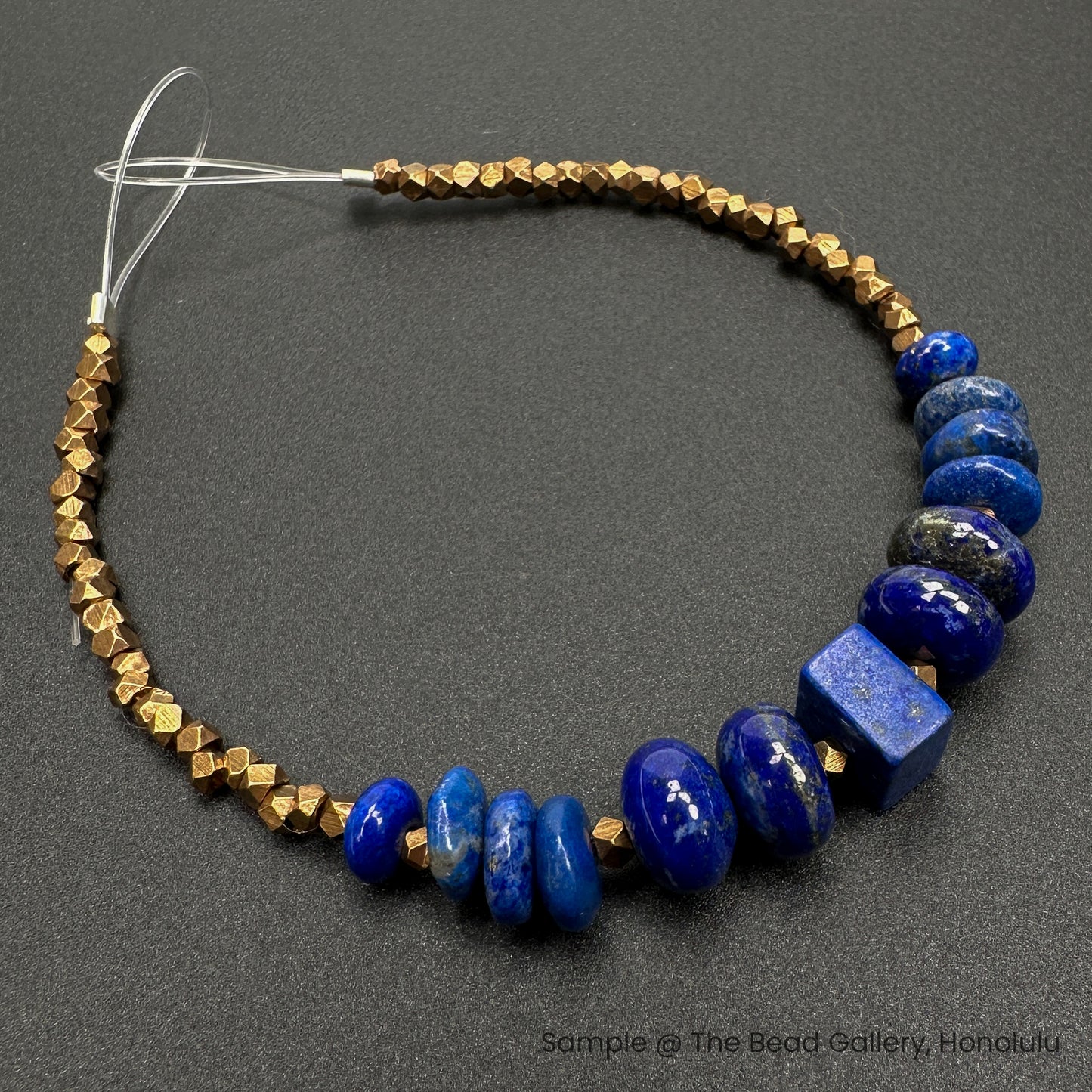Lapis Lazuli Super Spacers Mix - 18 pcs.-The Bead Gallery Honolulu