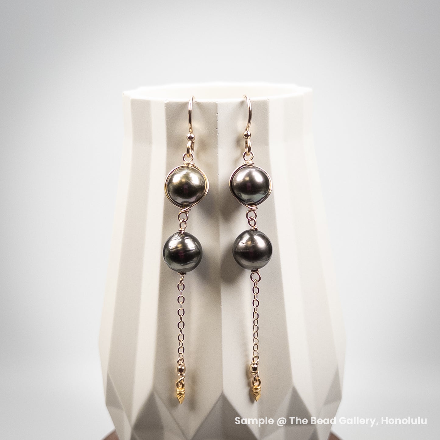 Mini Dagger Drop Charm - Silver | Gold (M1674)-The Bead Gallery Honolulu