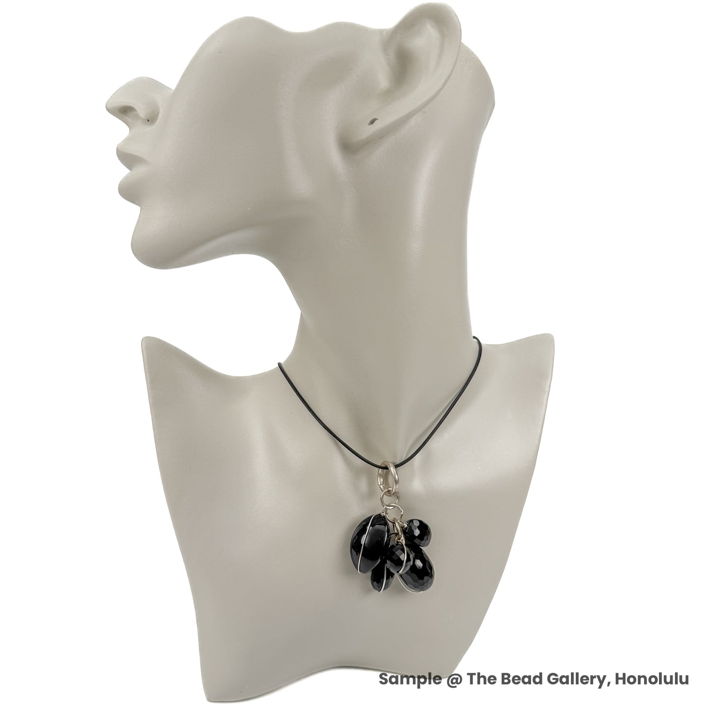 SALE: Fabulous Focals Black Agate 5 Piece Bead Mix (KT172)-The Bead Gallery Honolulu