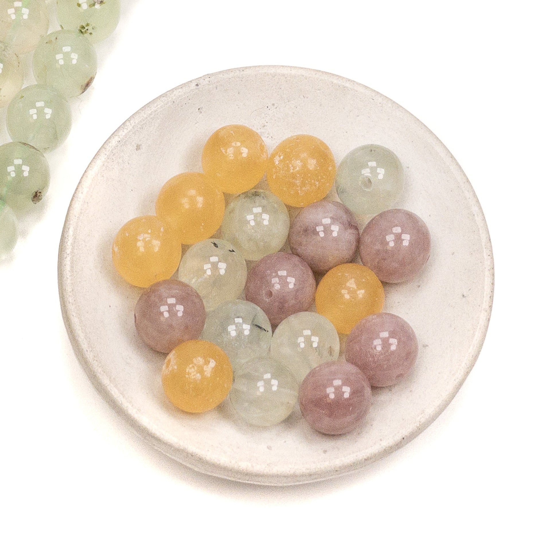 Air Horoscope Gemstone Bead Mix #4 - 18 pcs. (KT614)-The Bead Gallery Honolulu