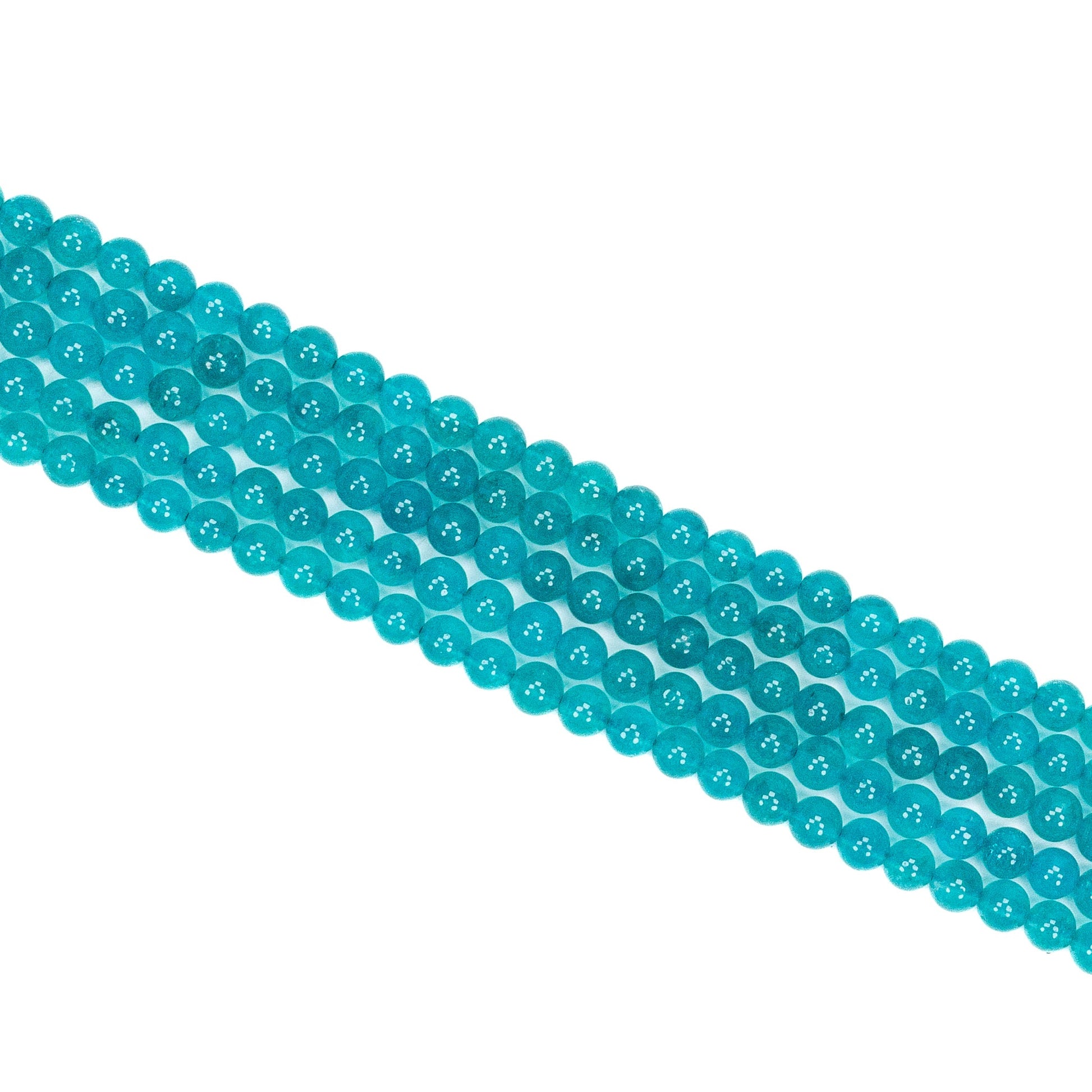 Amazonite 6mm Round Bead - 7.5" Strand