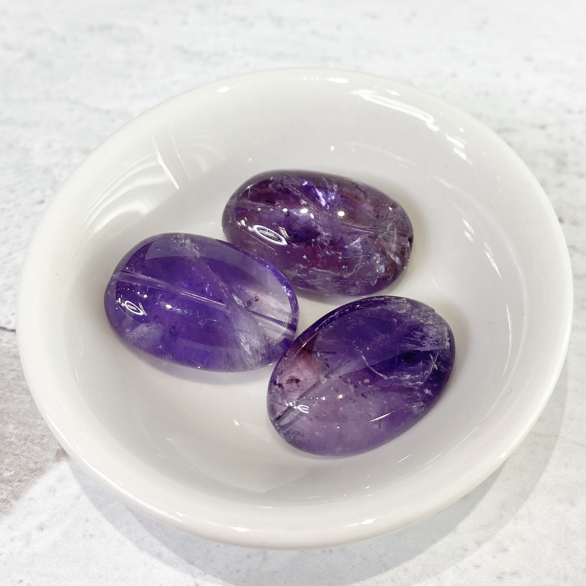 Amethyst Large Tumbled Nugget Bead - 1pc.-The Bead Gallery Honolulu