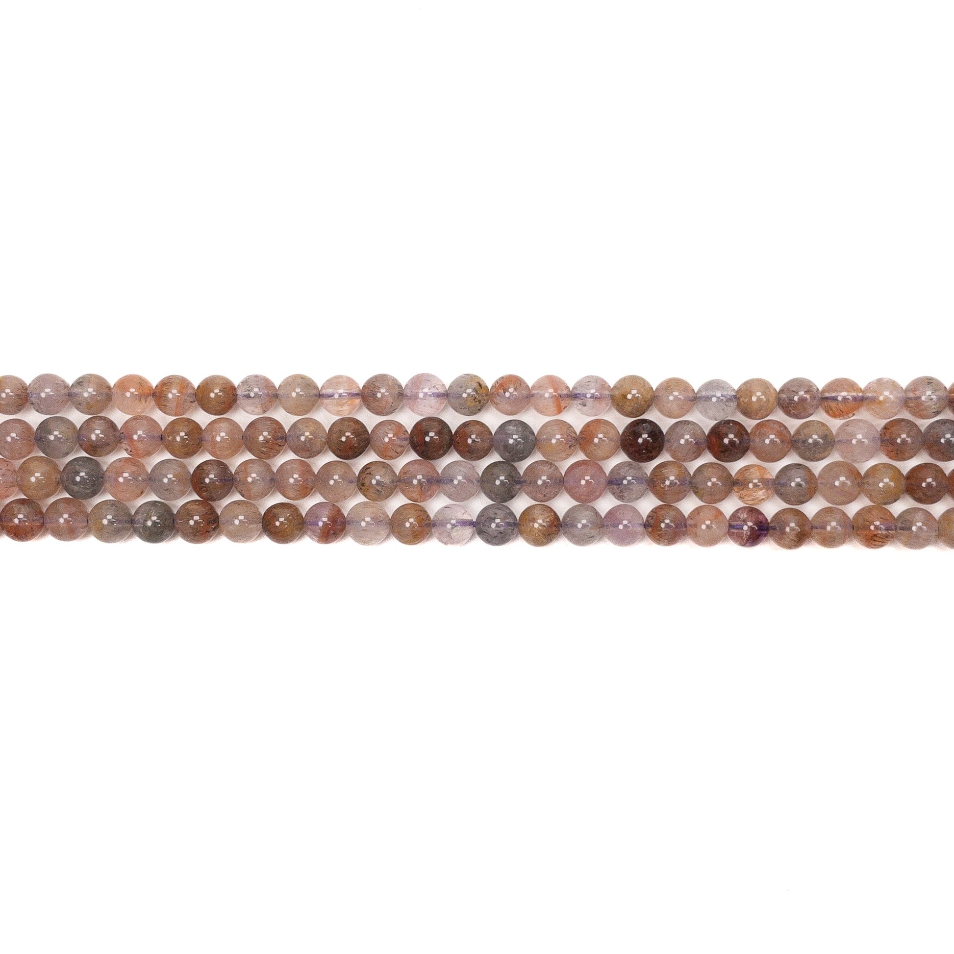 Auralite 23 6mm Round Bead - 7.5" Strand